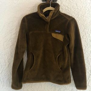 Patagonia Re-Tool Snap-T fleece - XS teddy brown